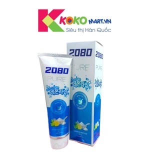 Kem đánh răng 2080 baking soda chanh Hàn Quốc 120g